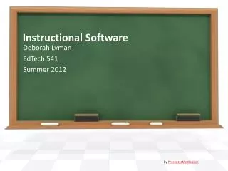Instructional Software