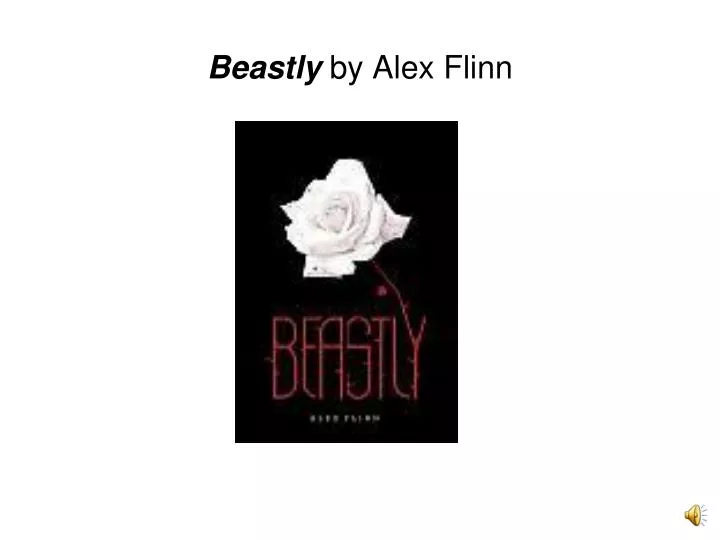 beastly by alex flinn