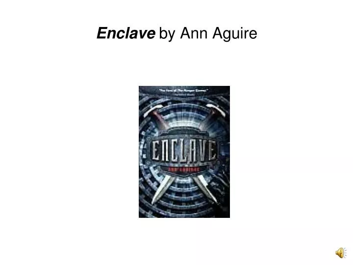 enclave by ann aguire