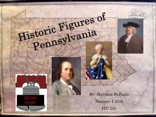 Historic Figures of Pennsylvania