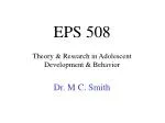 EPS 508 - slide 1