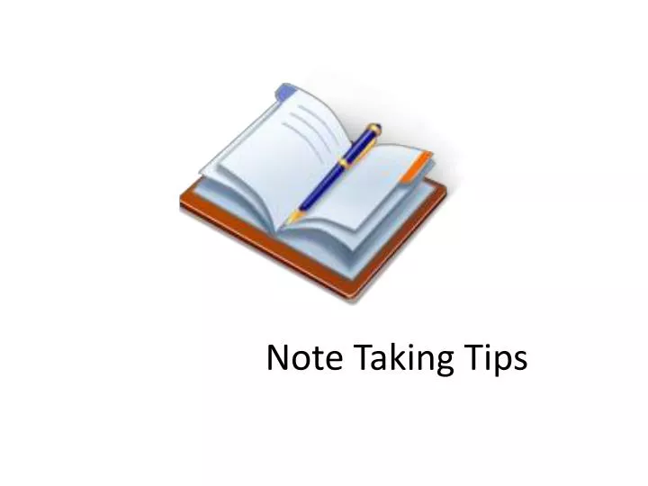 note taking tips