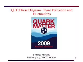 QCD Phase Diagram, Phase Transition and Fluctuations