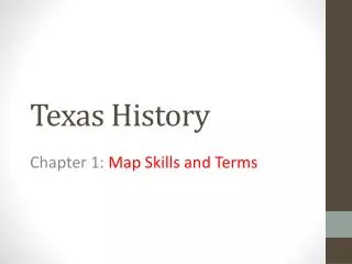 Texas History