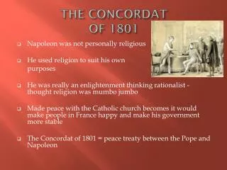 THE CONCORDAT OF 1801