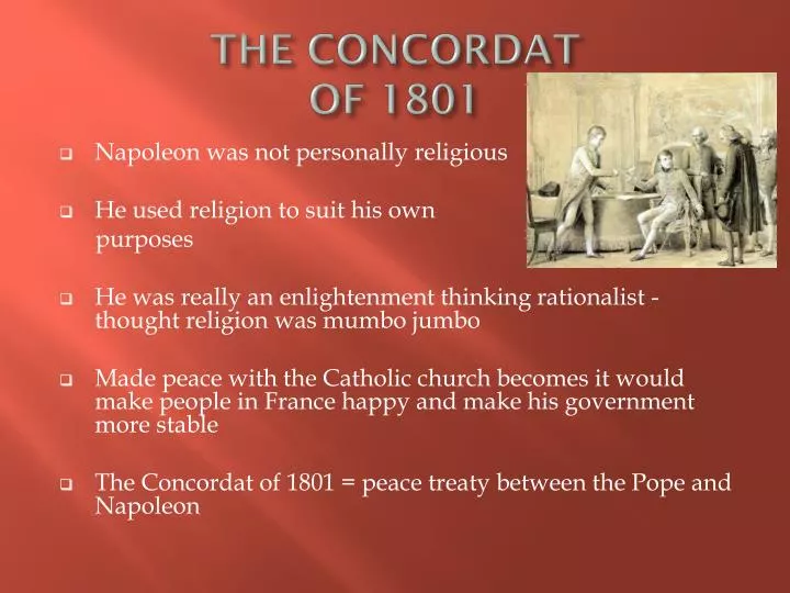 the concordat of 1801