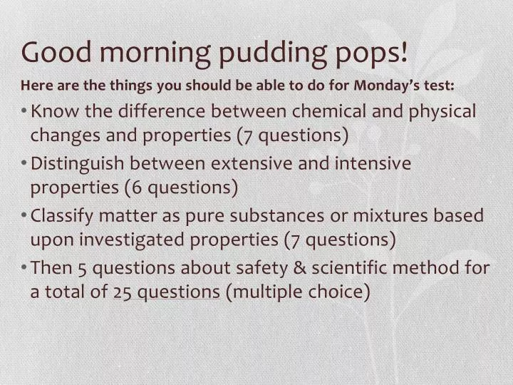 good morning pudding pops