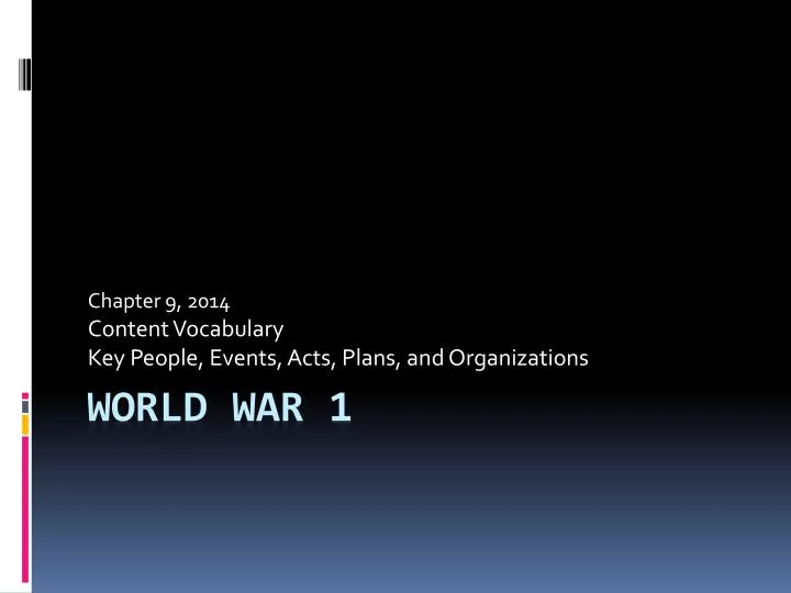 chapter 9 2014 content vocabulary key people events acts plans and organizations