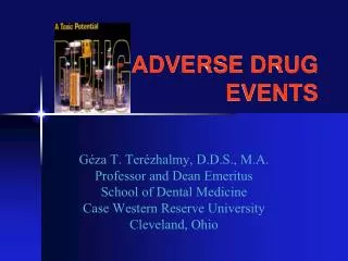 ADVERSE DRUG EVENTS