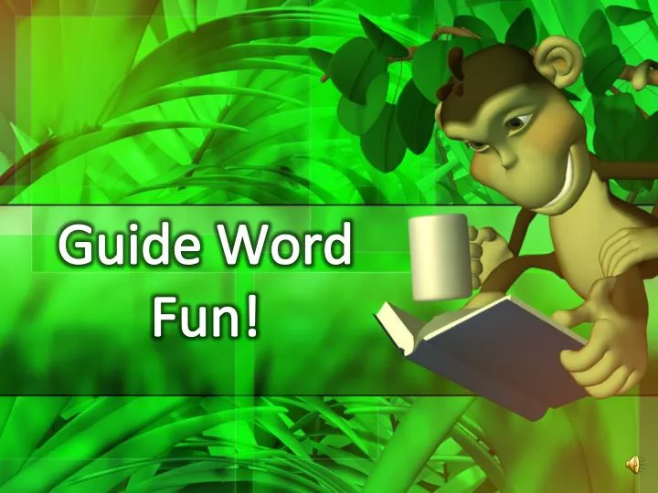 guide word fun