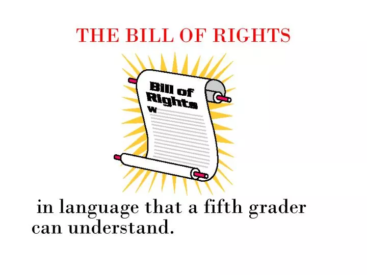 the bill of rights