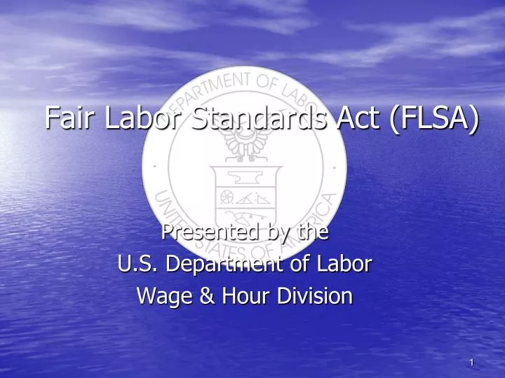 fair labor standards act flsa