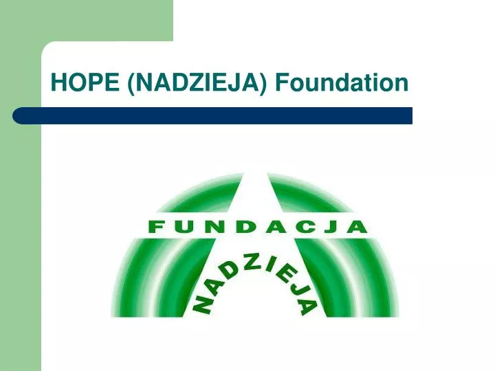 hope nadzieja foundation