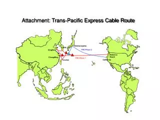 Attachment: Trans-Pacific Express Cable Route