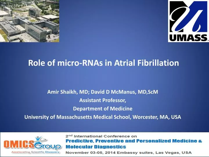 role of micro rnas in atrial fibrillation