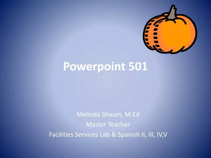 powerpoint 501