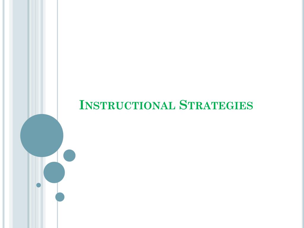 PPT - Instructional Strategies PowerPoint Presentation, free download ...