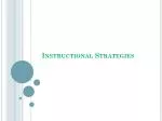 Instructional Strategies - slide 1