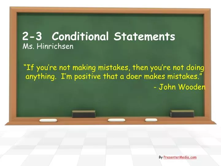 2 3 conditional statements