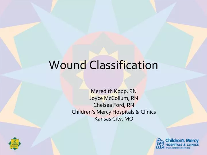 wound classification