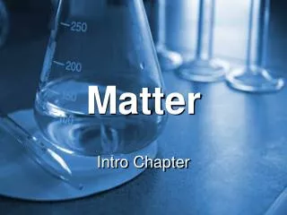 matter