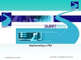 Implementing a PKI