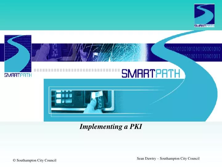implementing a pki