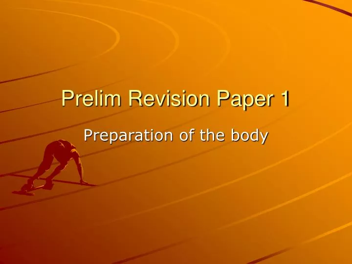 prelim revision paper 1