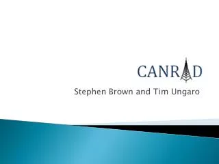 Stephen Brown and Tim Ungaro