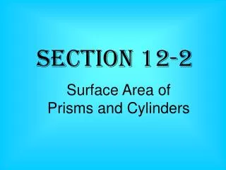 section 12 2