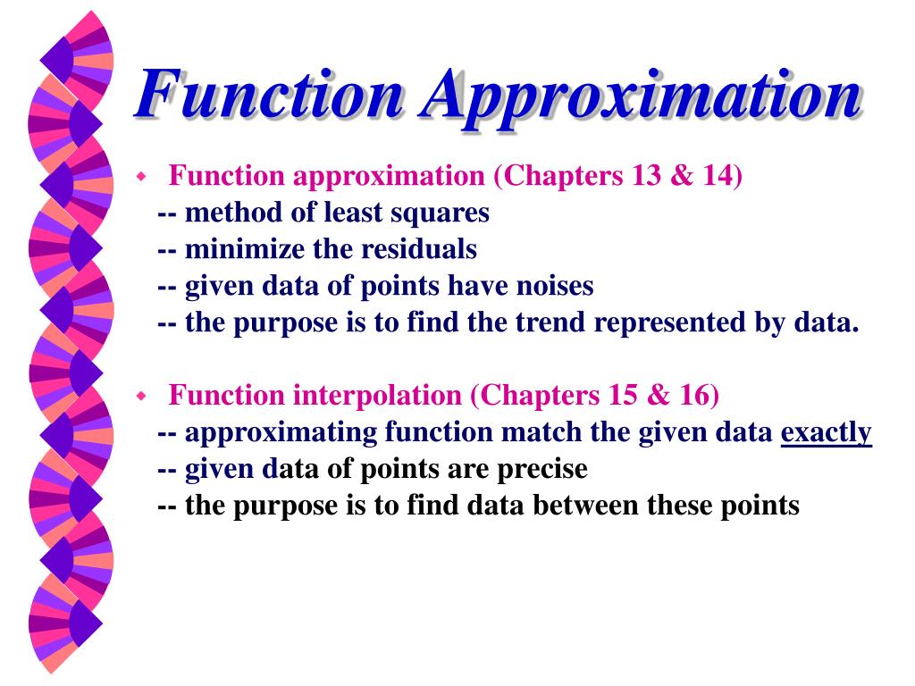 PPT - Function Approximation PowerPoint Presentation, free download ...