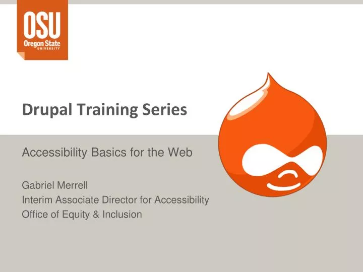 drupal training series