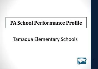 PA School Performance Profile