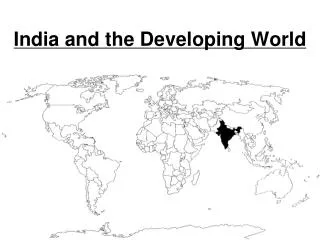 India and the Developing World