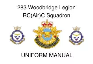 283 Woodbridge Legion RC(Air)C Squadron
