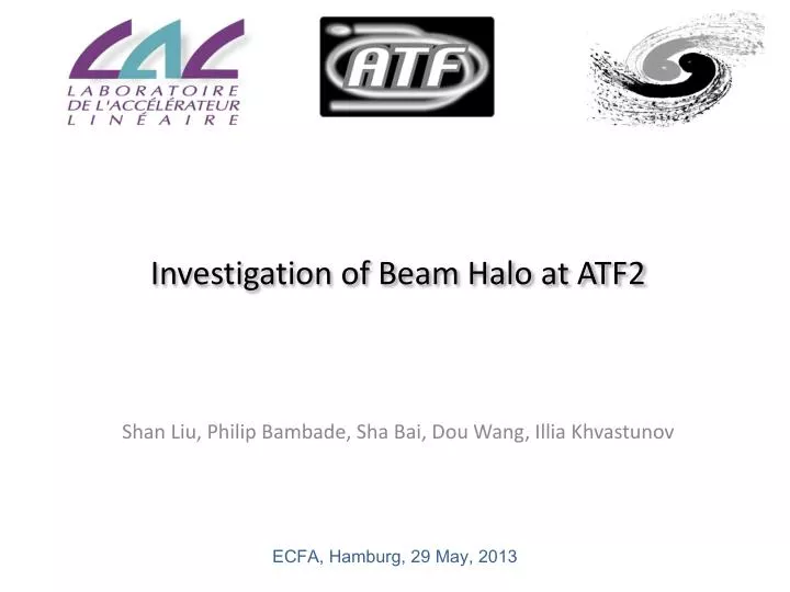 investigation of beam halo at atf2
