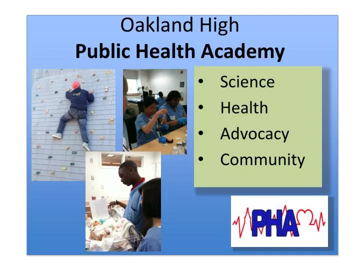 oakland high public health academy