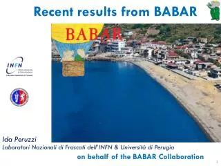 Recent results from BABAR