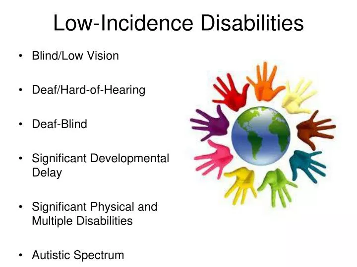 low incidence disabilities