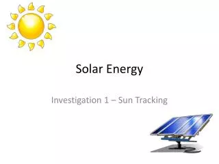 Solar Energy