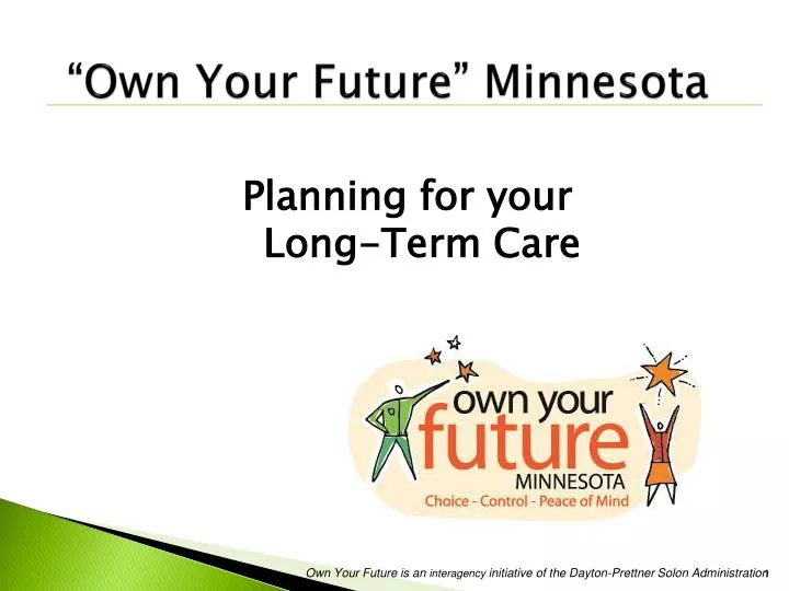 planning for your long term care