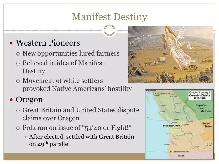 manifest destiny