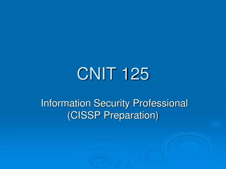 cnit 125