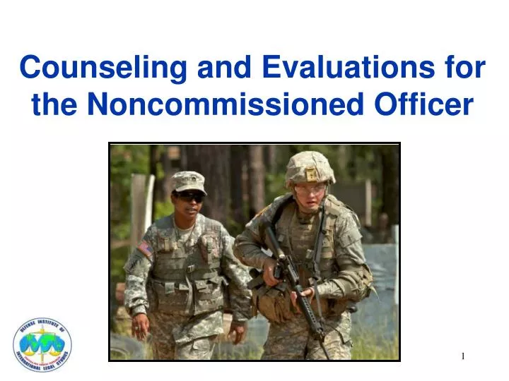 counseling and evaluations for the noncommissioned officer