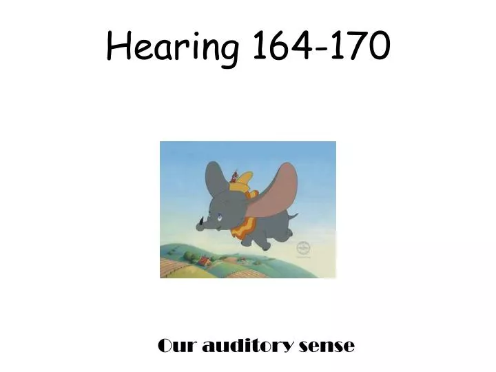 hearing 164 170
