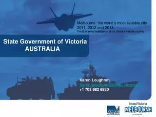 State Government of Victoria AUSTRALIA