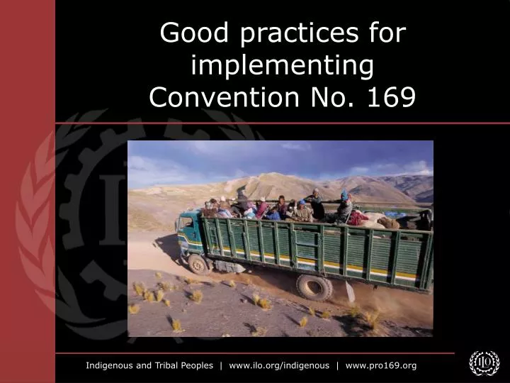 good practices for implementing convention no 169