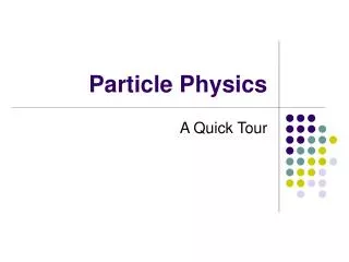 particle physics