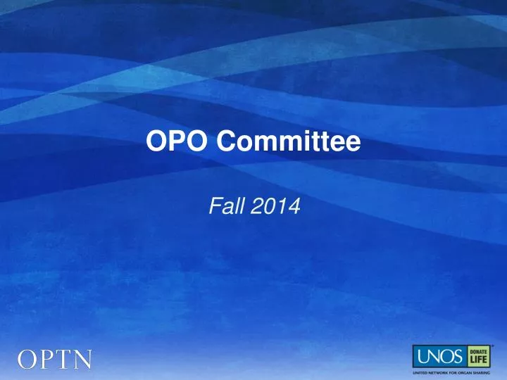 opo committee