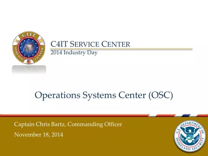operations systems center osc